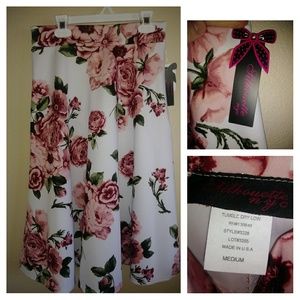 Floral skirt
